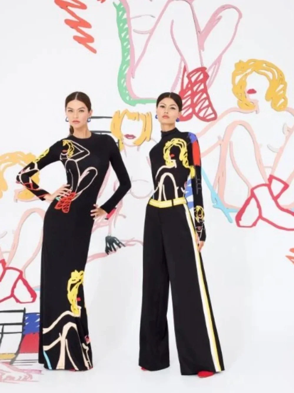 NWOT Alice + Olivia Tom Wesselmann Delora Open Back Maxi Dress. Size 6 - Picture 4 of 13
